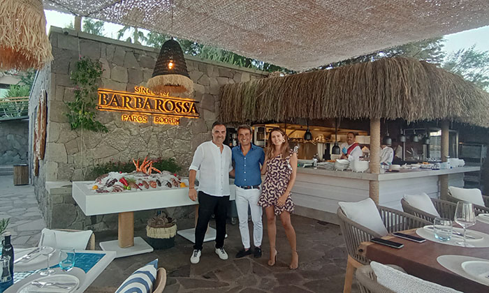 Caresse, Bodrum’da, Yunanistan’ın Paros adasının ikonik restorantı Barbarossa, açıldı!