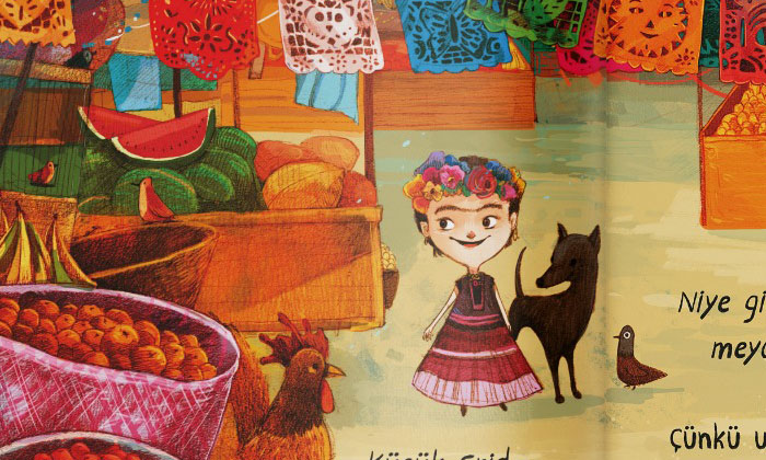 “Küçük Frida: Ailemle Güzel Bir Gün” kitabı, Leylek Çocuk Kitapları etiketiyle raflarda yerini aldı.