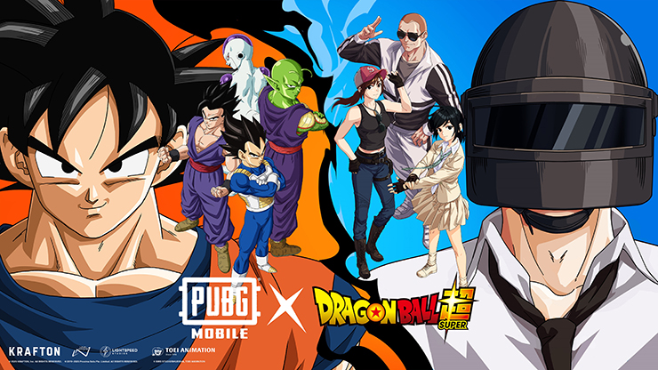 Anime Efsanesi Dragon Ball Super Karakterleri PUBG MOBILE’da Savaş Alanına İniyor