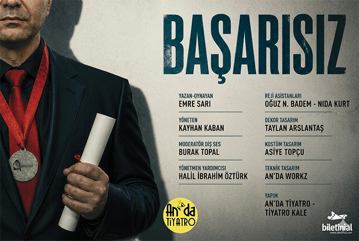 An'da Tiyatro'nun ilk üretimi "Başarısız" Prömiyer yapıyor