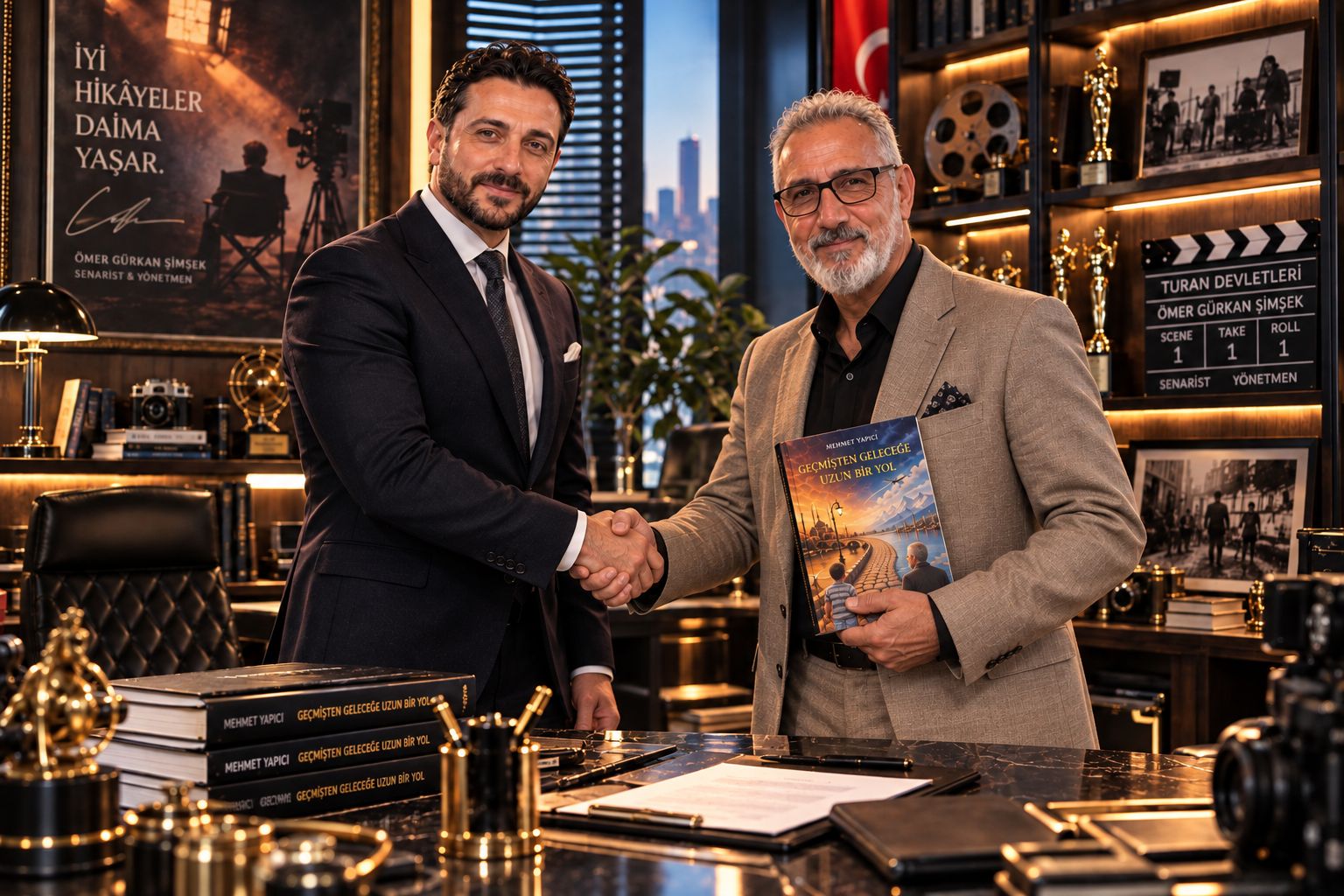 Ünlü Senarist ve Yönetmen Ömer Gürkan Şimşek’in Kadrajıyla, Mehmet Yapıcı’nın Kalemi, Buluşuyor.